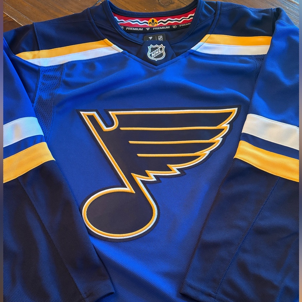 St. Louis Blues Fanatics Premium Hockey Jersey